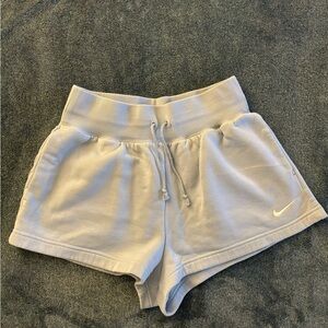 Nike Light Blue Sweat Shorts